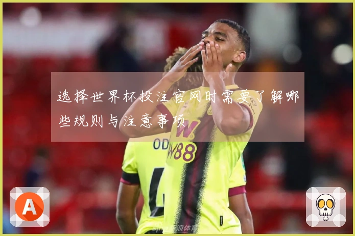 选择世界杯投注官网时需要了解哪些规则与注意事项